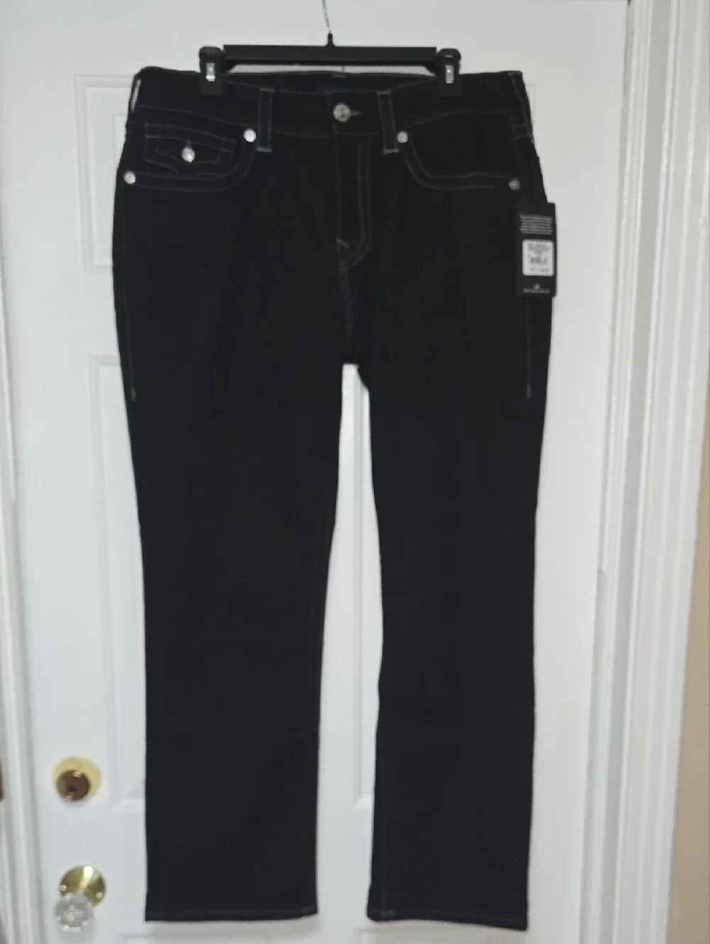 True Religion Straight-Leg Jeans Size W34 L30